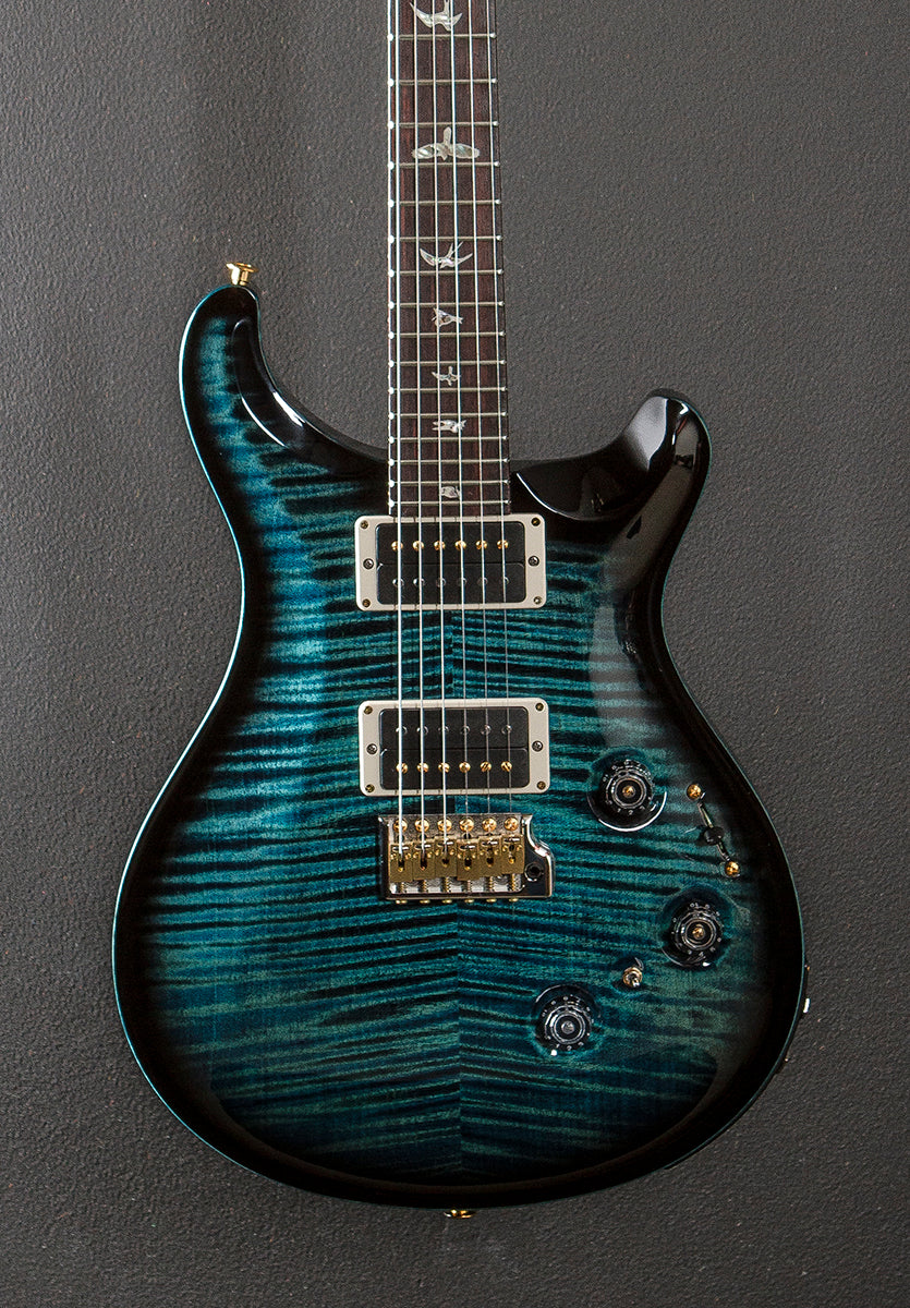 Custom 24 Piezo 10 Top - Cobalt Smokeburst