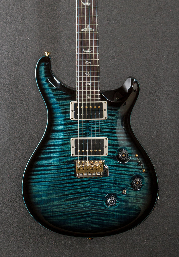 Custom 24 Piezo 10 Top - Cobalt Smokeburst