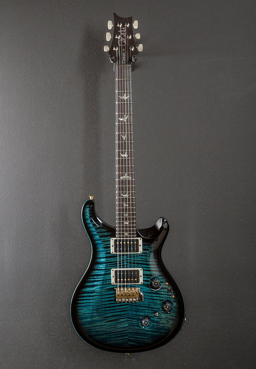 Custom 24 Piezo 10 Top - Cobalt Smokeburst