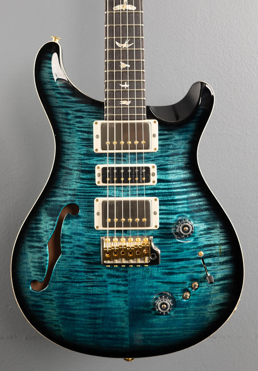 Special Semi-Hollow 10 Top - River Blue Smoke burst