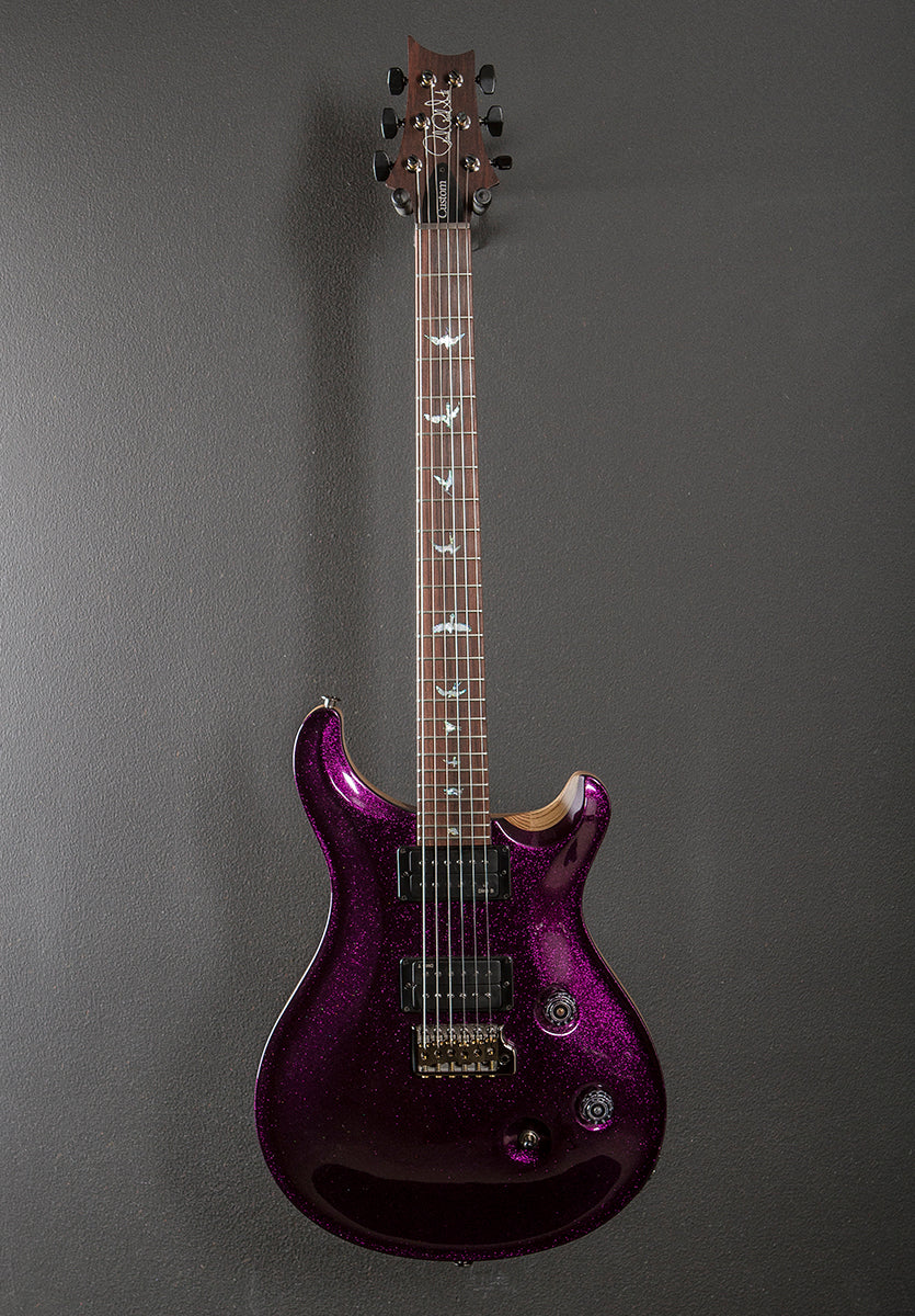 Custom 24 Wood Library Limited – Purple Sparkle w/Brazilian