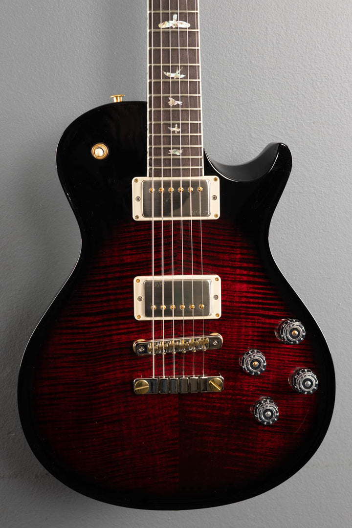 McCarty 594 Singlecut 10 Top - Fire Red Wraparound Smokeburst