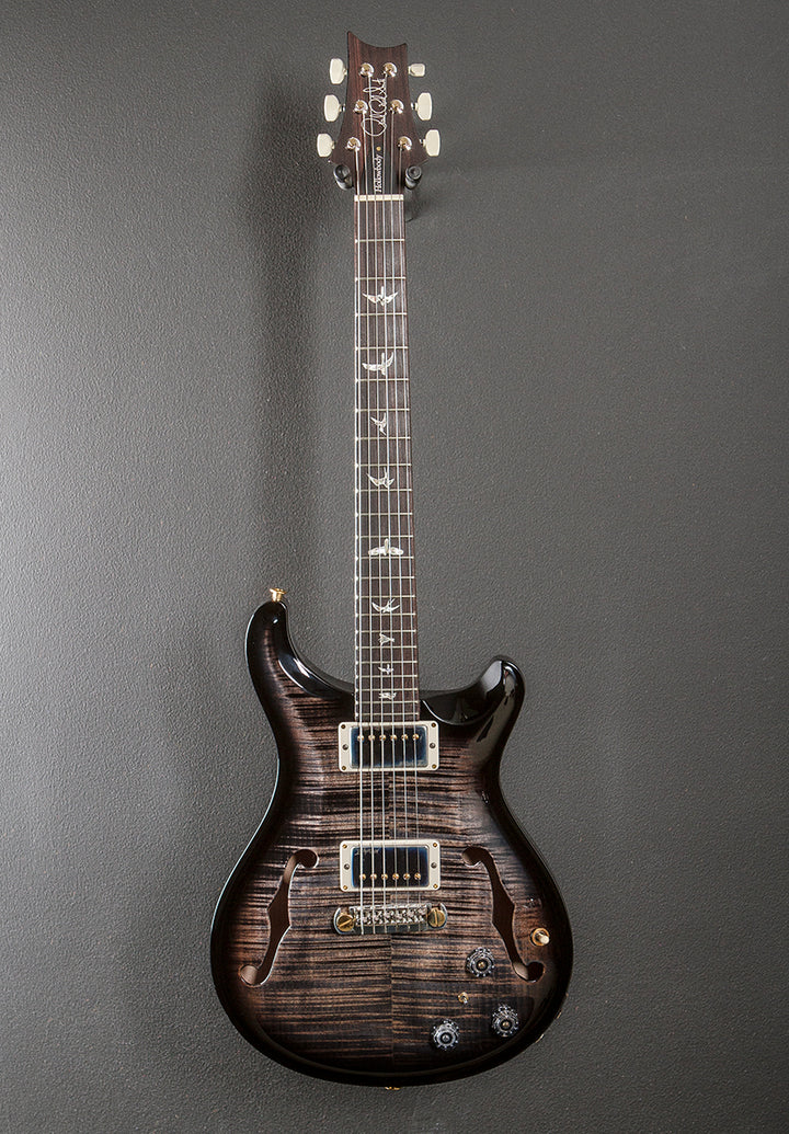 Hollowbody II Piezo 10 Top - Charcoal Wraparound Smokeburst