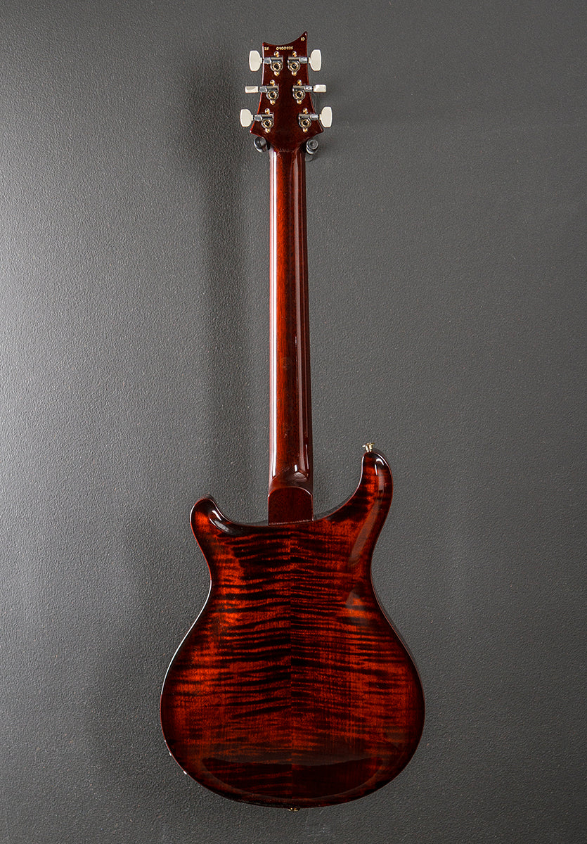 Hollowbody II Piezo 10 Top - Fire Red Wraparound Burst