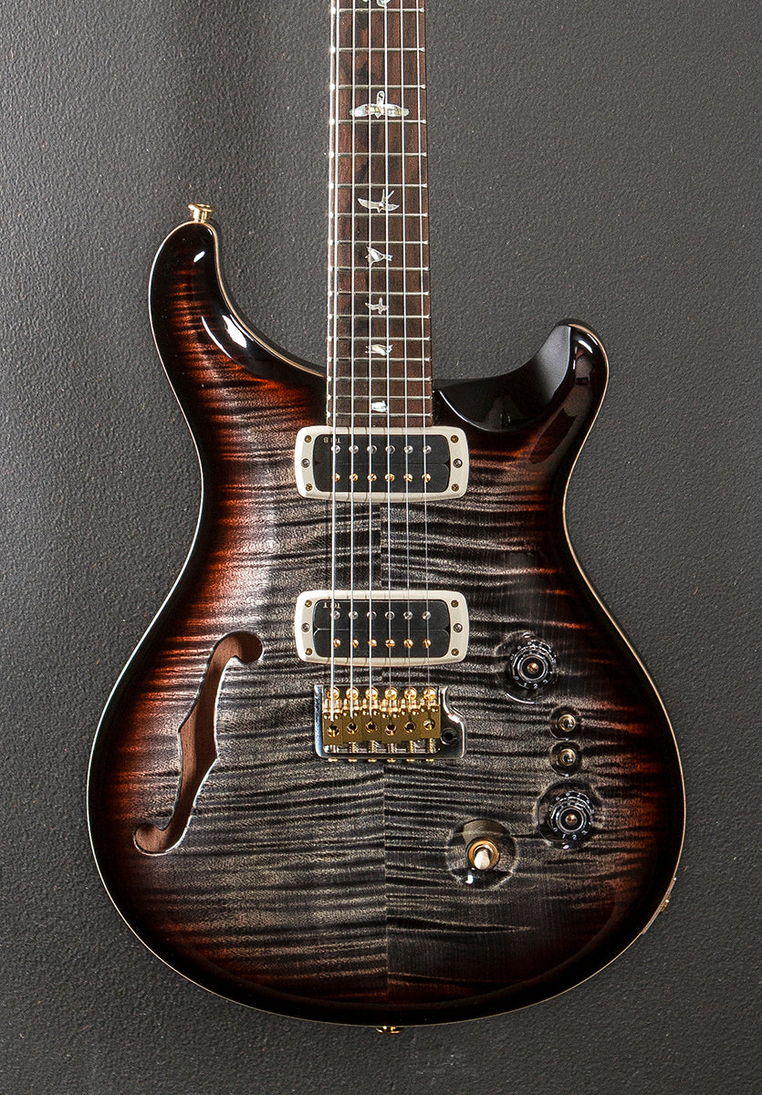 40th Anniversary Custom 24-08 Semi-Hollow Limited Edition - Charcoal Cherry Burst