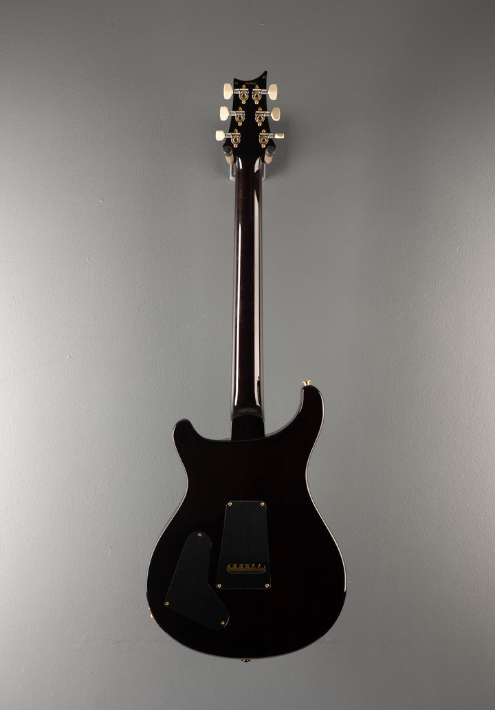 Studio 10 Top - Black Gold Wraparound Burst