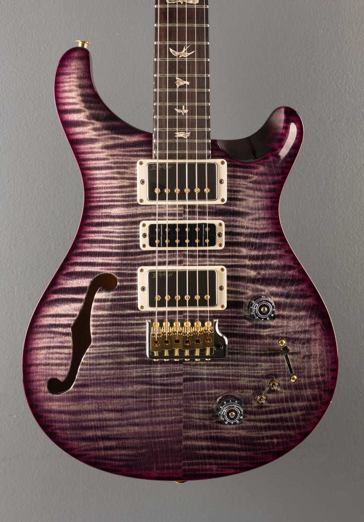 Special Semi-Hollow 10 Top - Charcoal Violet Wrap Burst