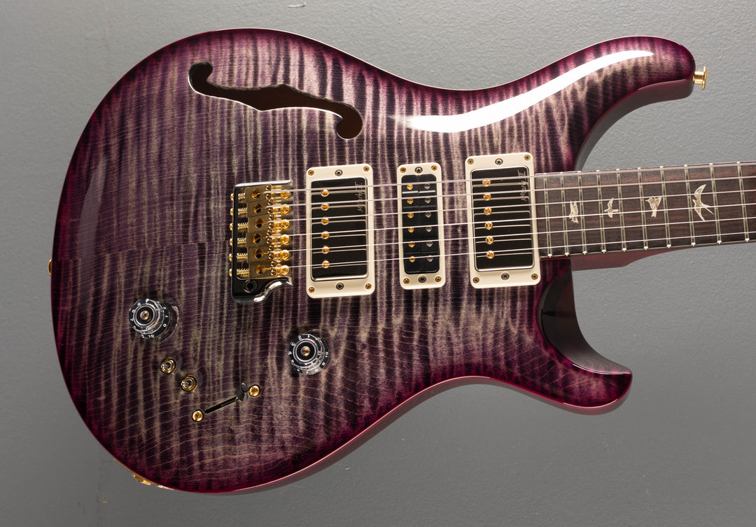 Special Semi-Hollow 10 Top - Charcoal Violet Wrap Burst