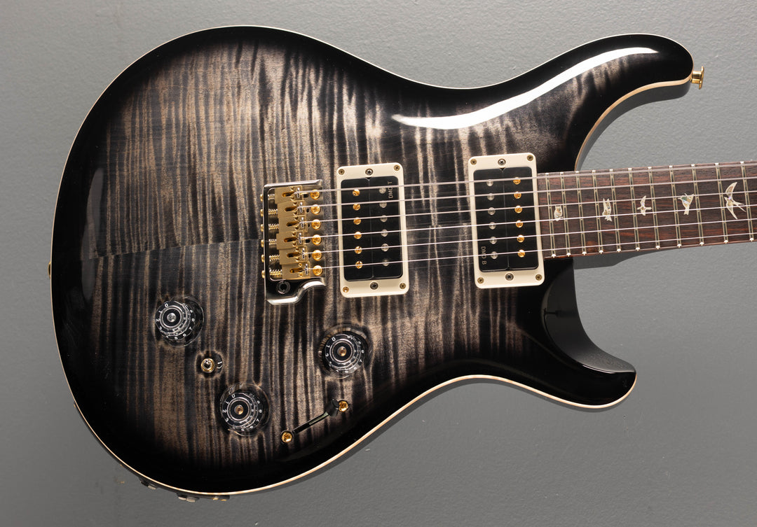 Custom 24 Piezo 10 Top - Charcoal Burst