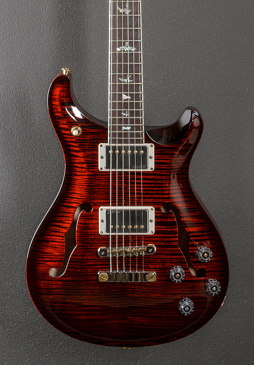 McCarty 594 Hollowbody II 10 Top - Fire Red Wraparound Burst