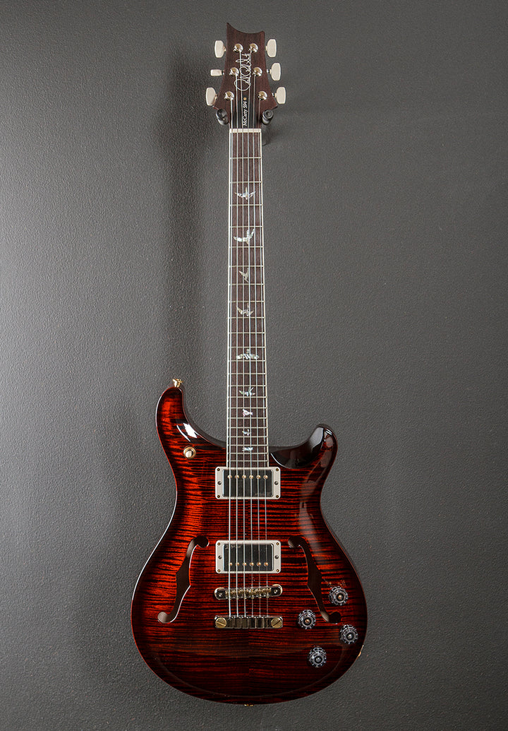 McCarty 594 Hollowbody II 10 Top - Fire Red Wraparound Burst