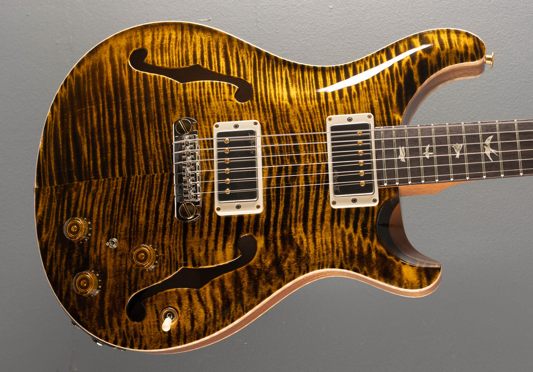 Hollowbody II Piezo 10 Top - Yellow Tiger