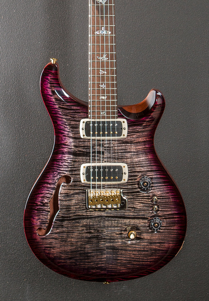 40th Anniversary Custom 24-08 Semi-Hollow Limited Edition - Charcoal Purple Burst
