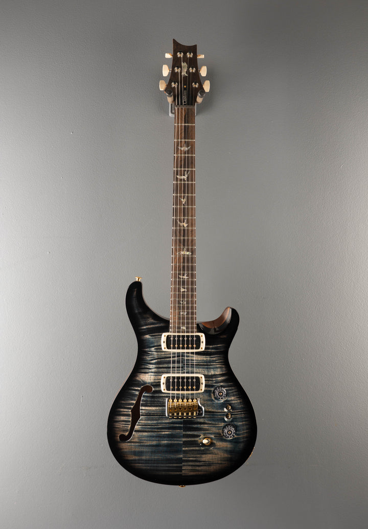 40th Anniversary Custom 24-08 Semi-Hollow Limited Edition - Faded Whale Blue Smokeburst