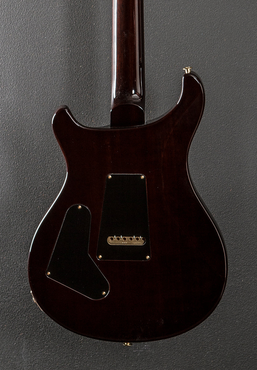 Custom 24 10 Top - Black Gold Wraparound Burst