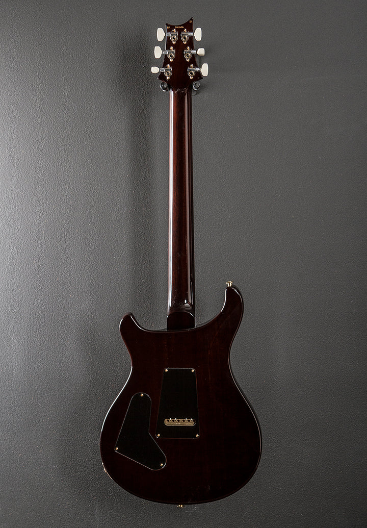 Custom 24 10 Top - Black Gold Wraparound Burst