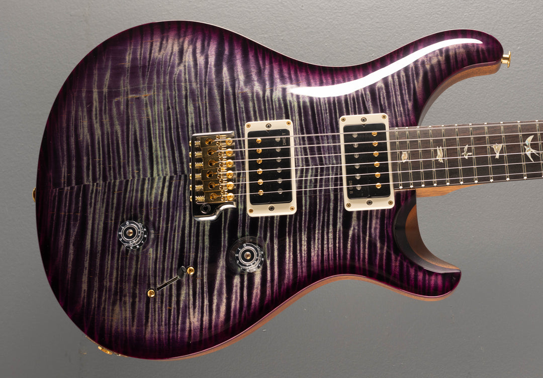 Custom 24 10 Top - Charcoal Purple Burst
