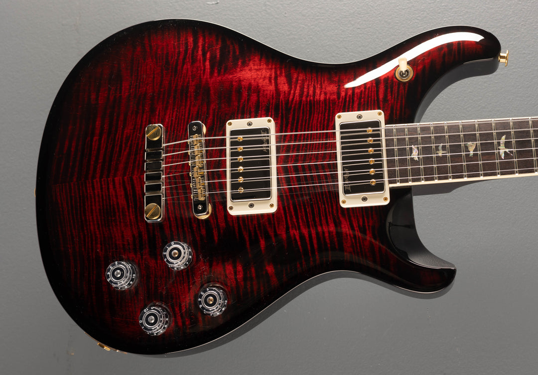 McCarty 594 10 Top - Fire Red Smokewrap Burst