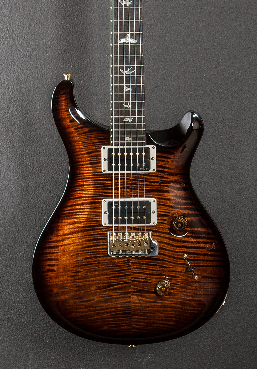 Custom 24 10 Top - Black Gold Wraparound Burst