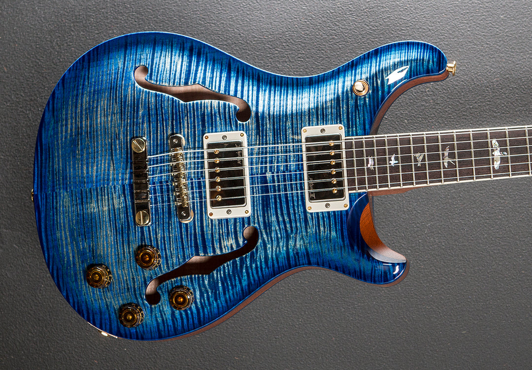 McCarty 594 Hollowbody II 10 Top - Faded Blue Jean Burst