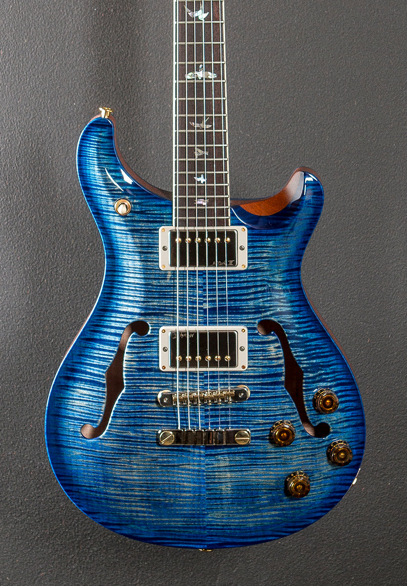 McCarty 594 Hollowbody II 10 Top - Faded Blue Jean Burst