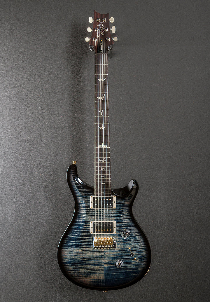 Custom 24 10 Top - Faded Whale Blue Wraparound Smokeburst