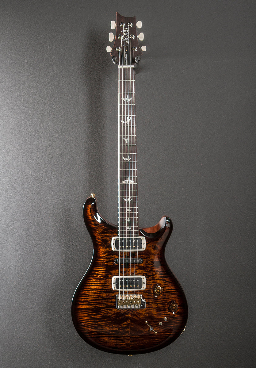 Modern Eagle V 10 Top - Black Gold Wraparound Burst