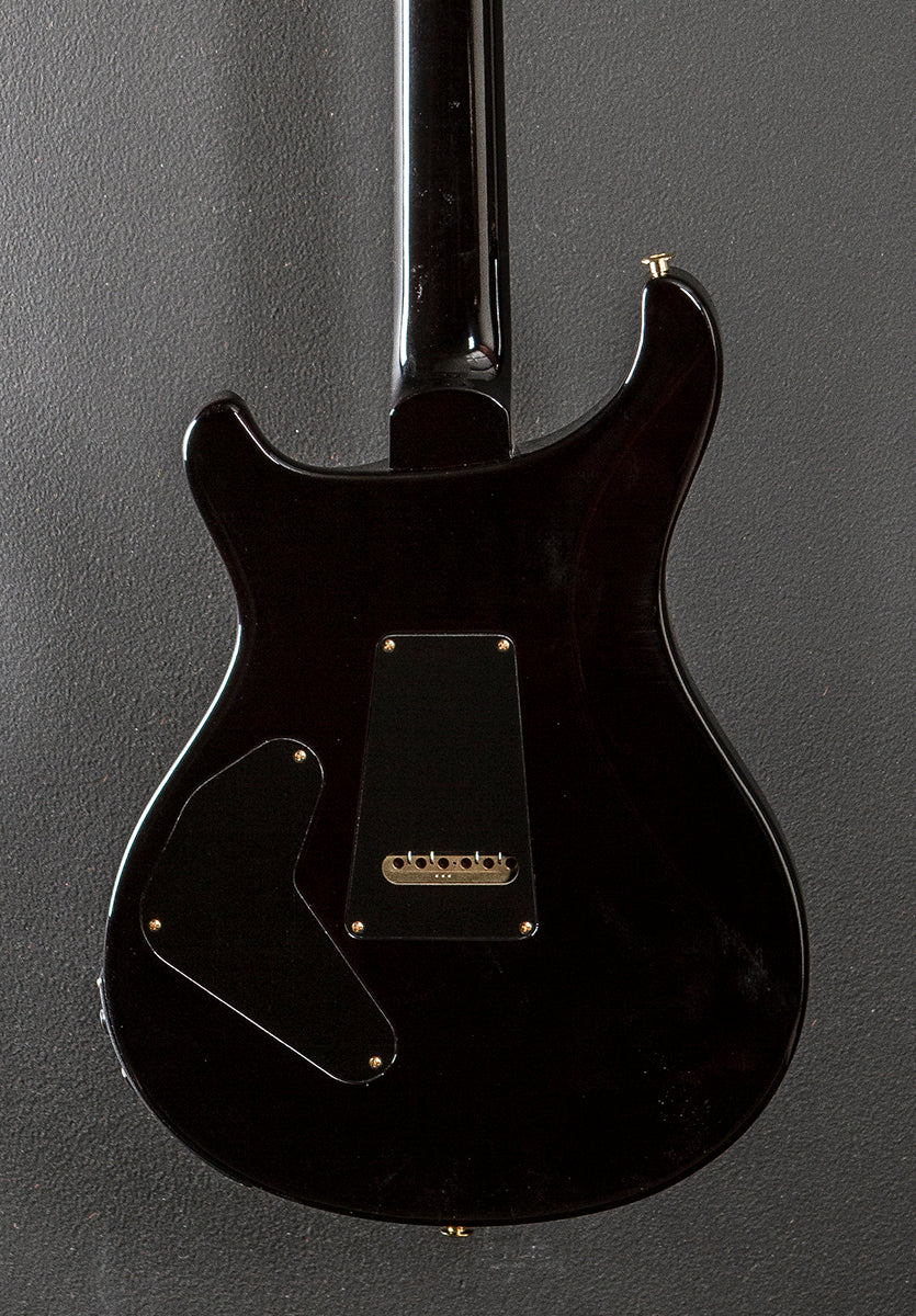 Custom 24 Piezo 10 Top - Black Gold Wraparound Burst