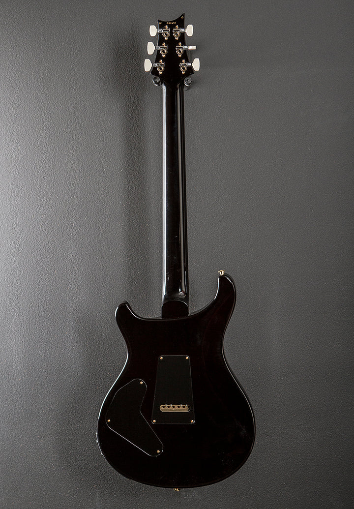 Custom 24 Piezo 10 Top - Black Gold Wraparound Burst