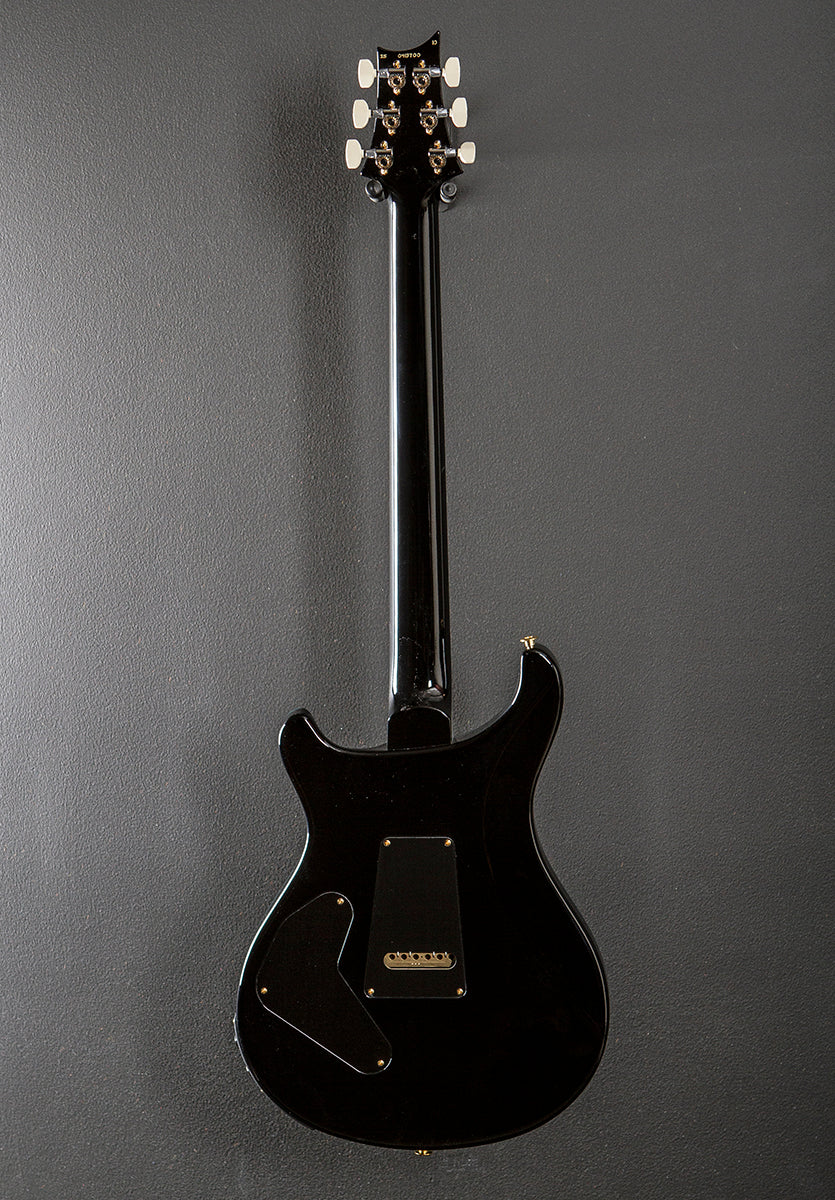 Custom 24 Piezo 10 Top - Cobalt Blue Smokeburst