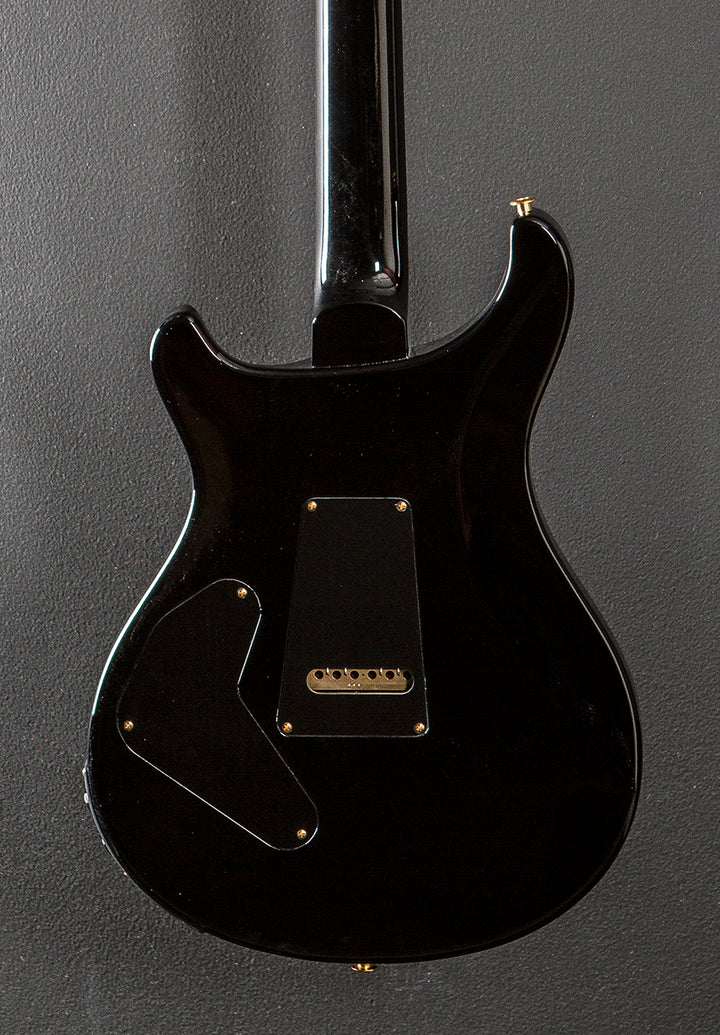 Custom 24 Piezo 10 Top - Carroll Blue Wraparound Smokeburst