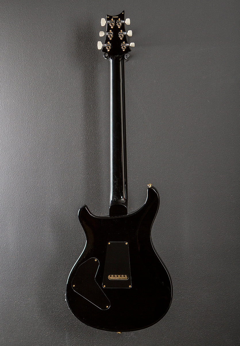 Custom 24 Piezo 10 Top - Carroll Blue Wraparound Smokeburst