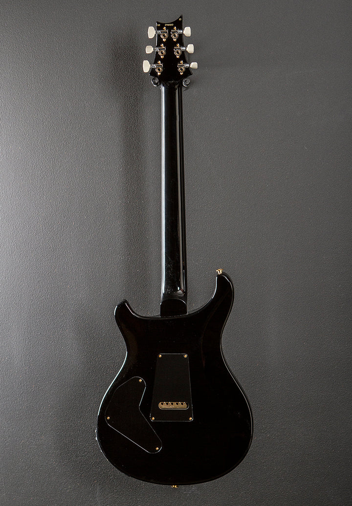 Custom 24 Piezo 10 Top - Carroll Blue Wraparound Smokeburst