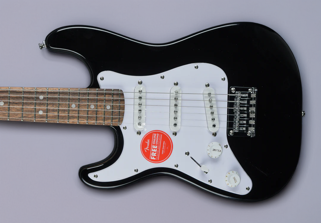 Mini Strat Left Hand - Black – Dave's Guitar Shop Mini Strat Left Hand - Black – Dave's Guitar Shop