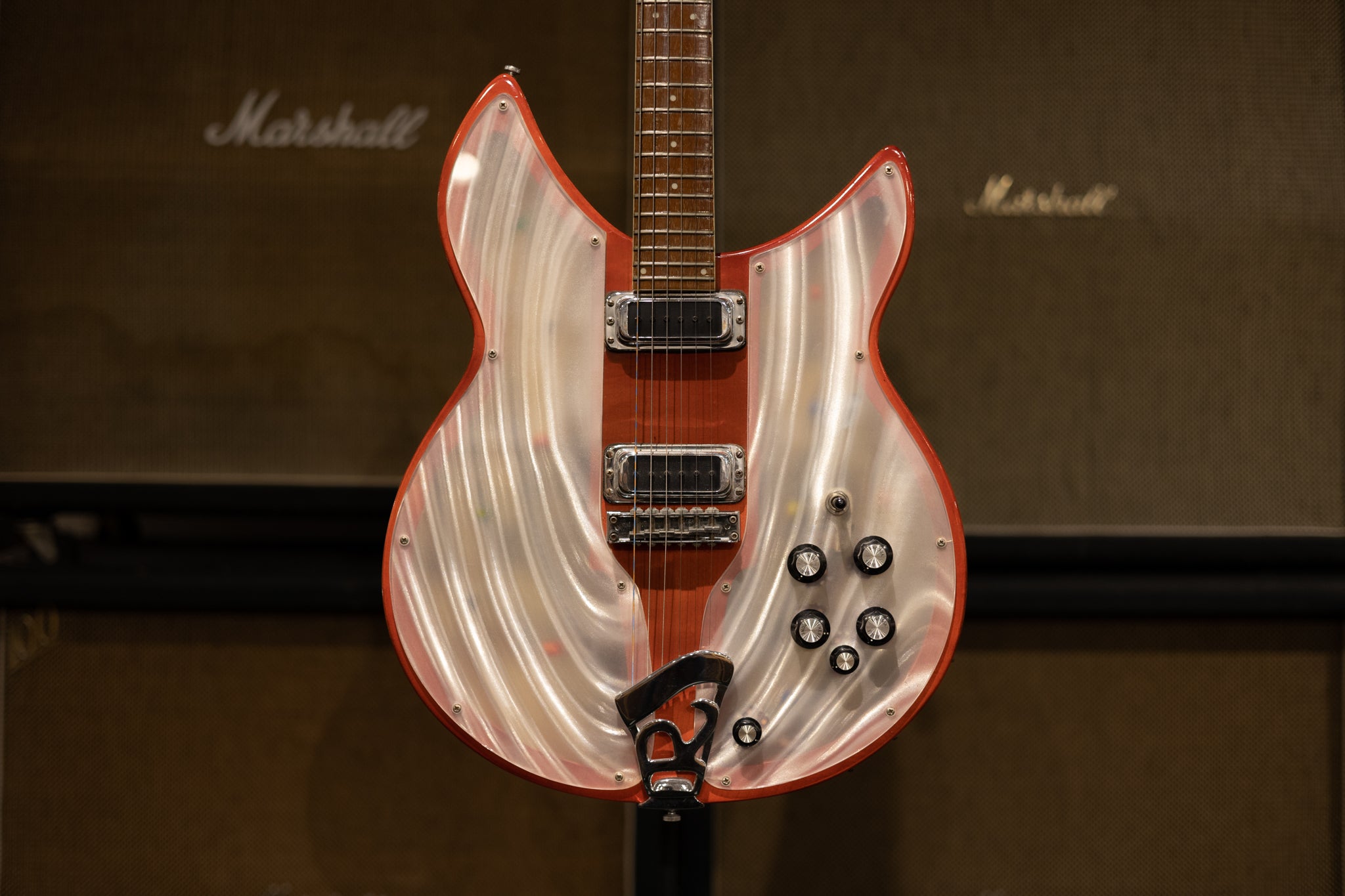 1971 Rickenbacker 331 Lightshow- Fireglo – Dave's Guitar Shop