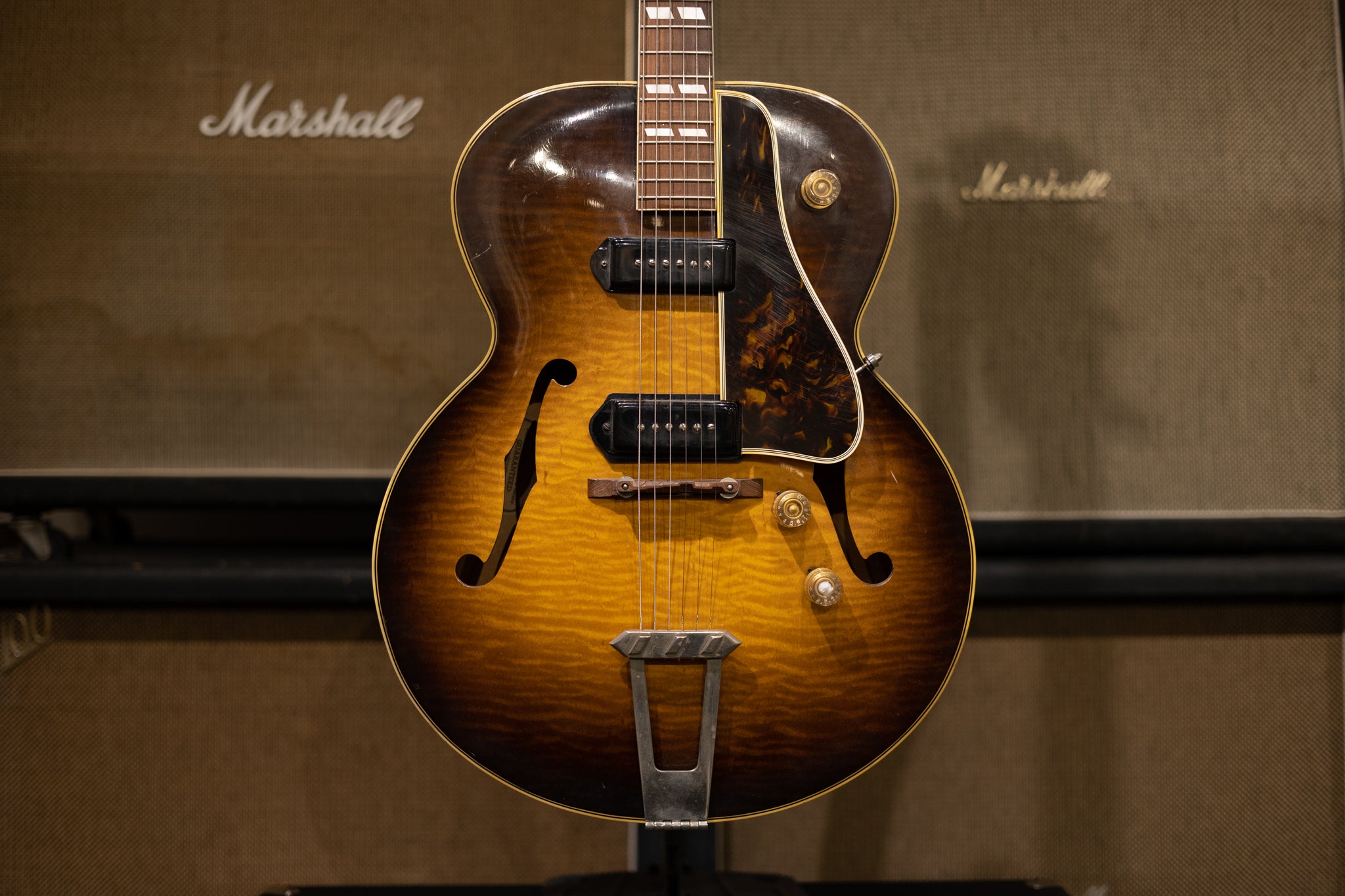 1950 Gibson ES-300- Sunburst – Dave's Guitar Shop