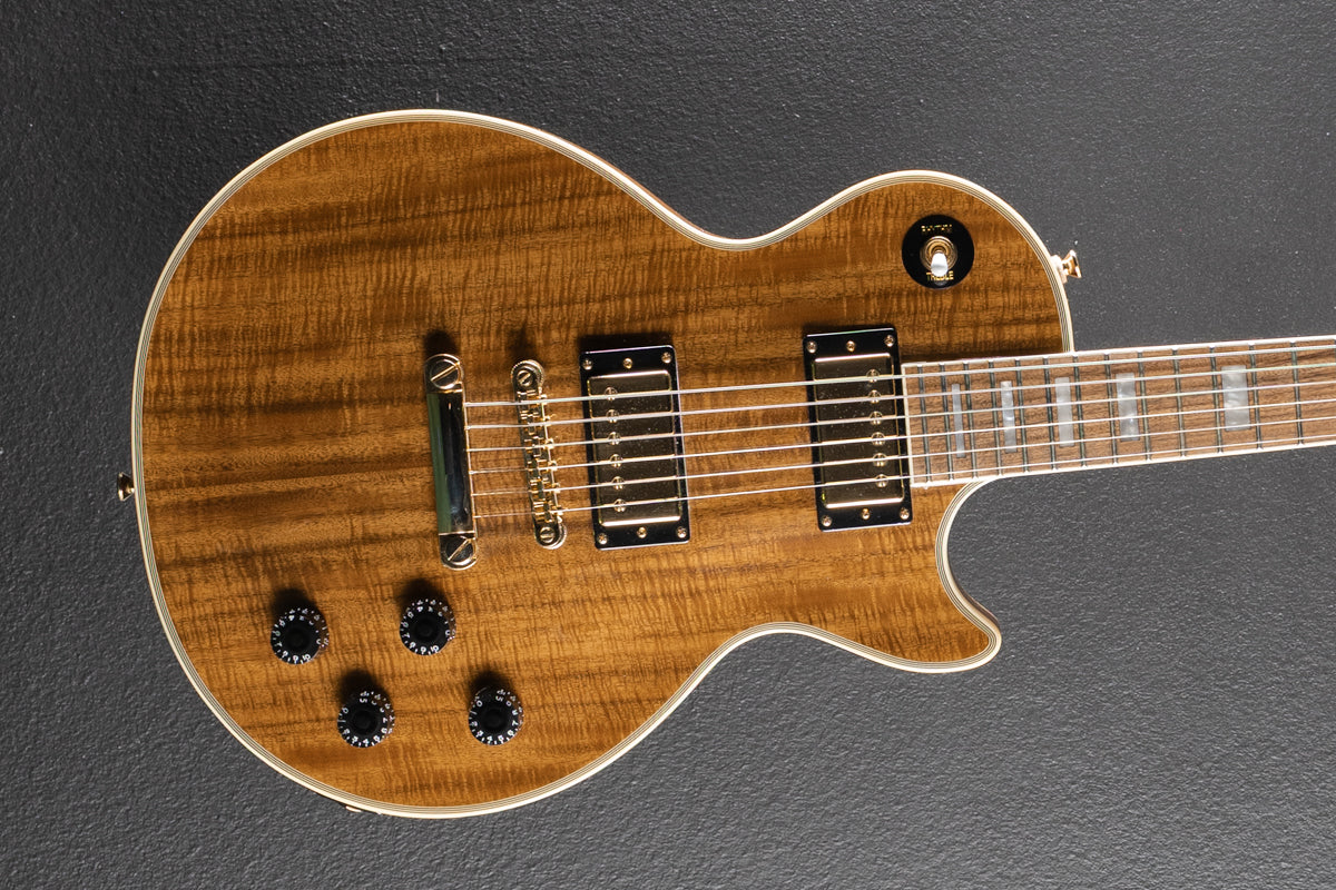 Les Paul Custom Pro Koa '19 – Dave's Guitar Shop