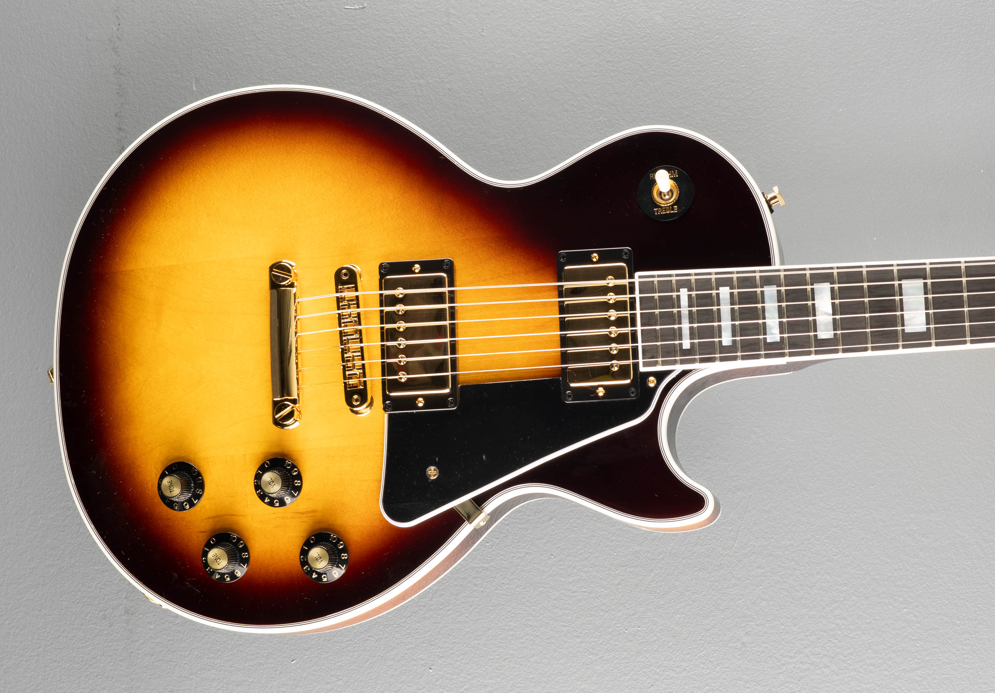 guitar tobacco sunburst Les Paul Custom 70's