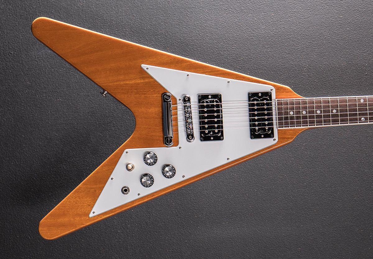 70's Flying V - Antique Natural – Dave's Guitar Shop
