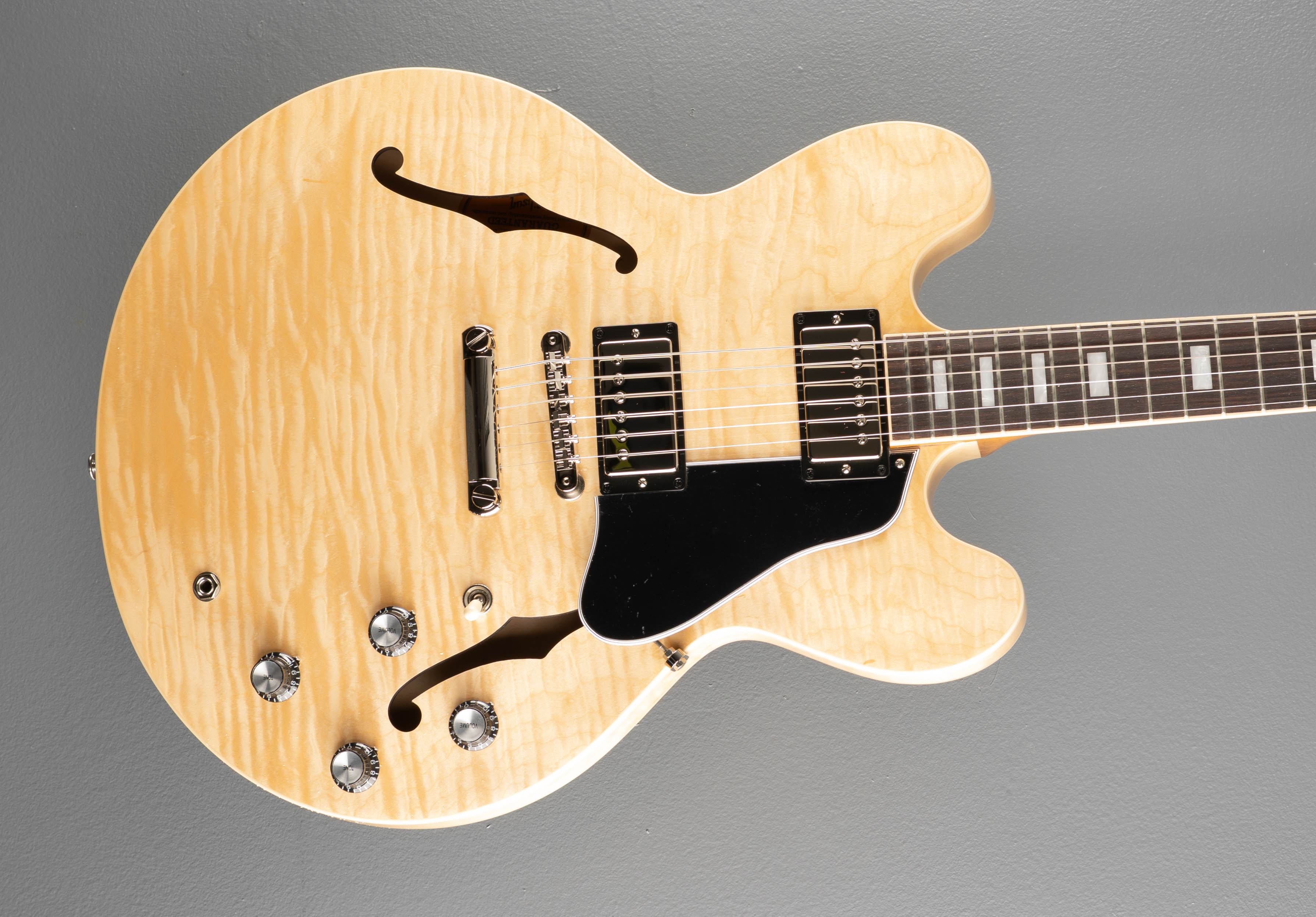 ES-335 Figured - Antique Natural – Dave's Guitar Shop