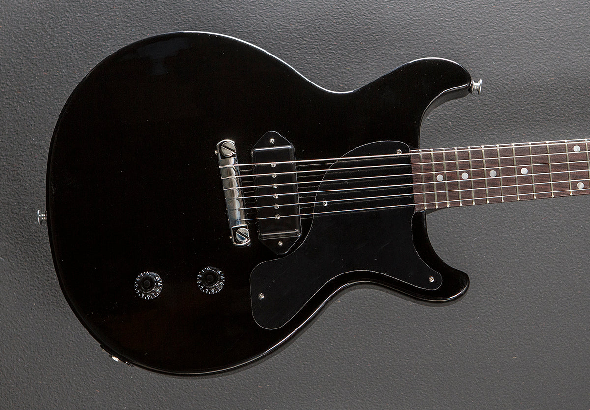 Les Paul Junior Double Cut - Ebony – Dave's Guitar Shop
