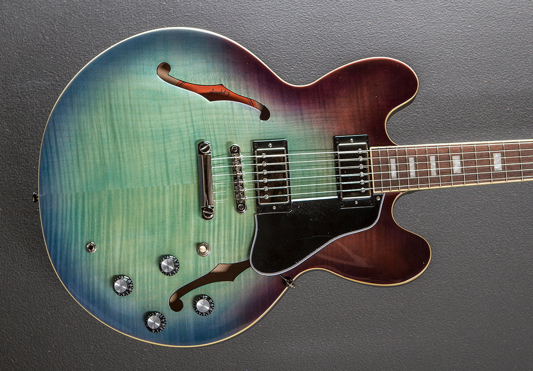 ES-335 Figured - Blueberry Burst