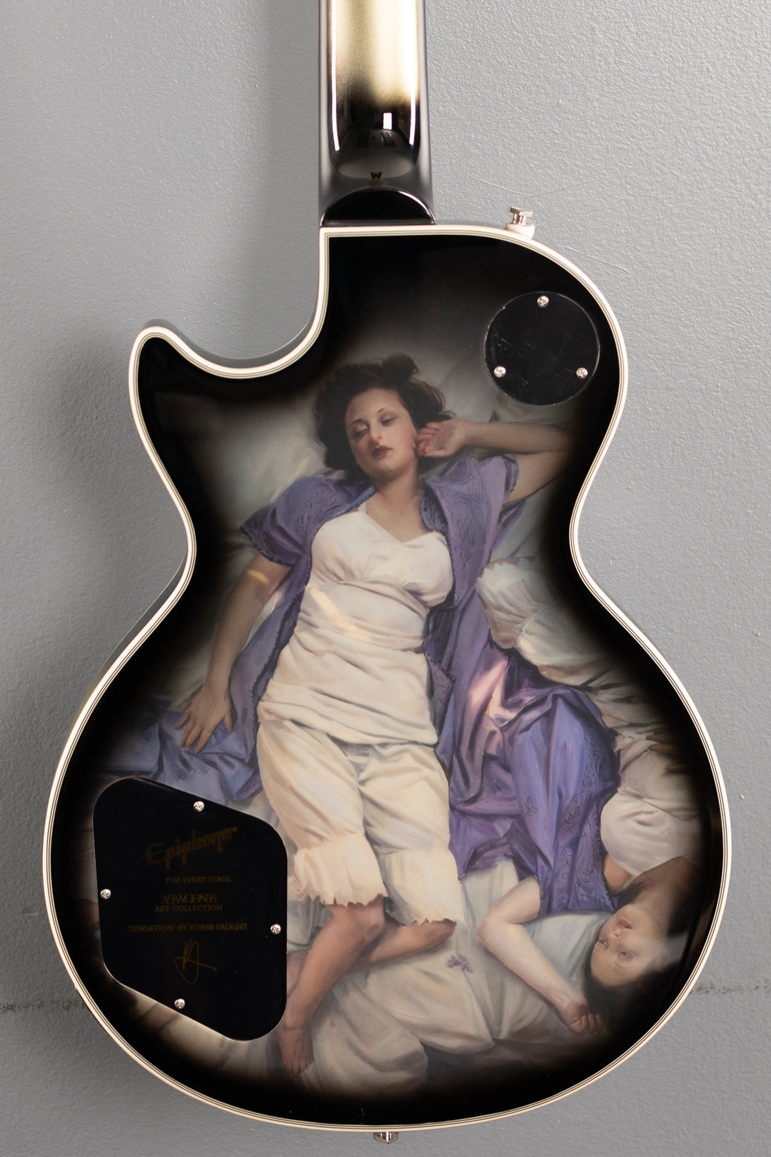 Adam Jones Les Paul Custom Art Collection: Korin Faught’s “Sensation” '23