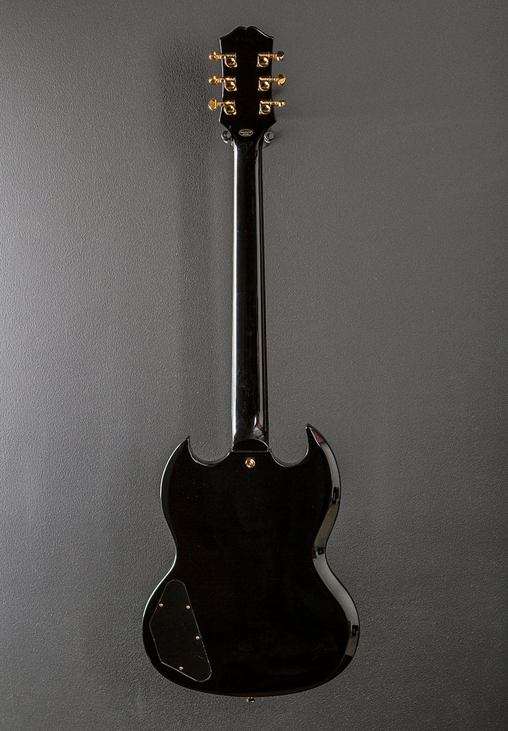 "Inspired by Gibson Collection" SG Custom - Ebony