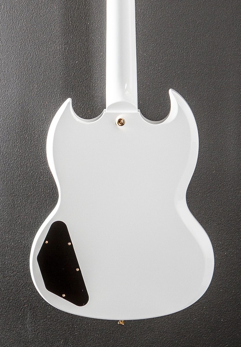 "Inspired by Gibson Collection" SG Custom - Alpine White