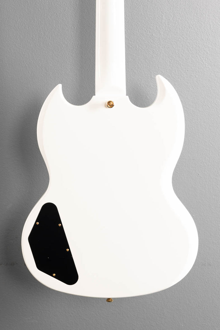 "Inspired by Gibson Collection" SG Custom - Alpine White