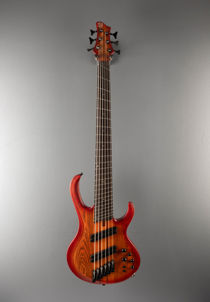 Bass Workshop BTB866MS - Brown Topaz Burst Flat