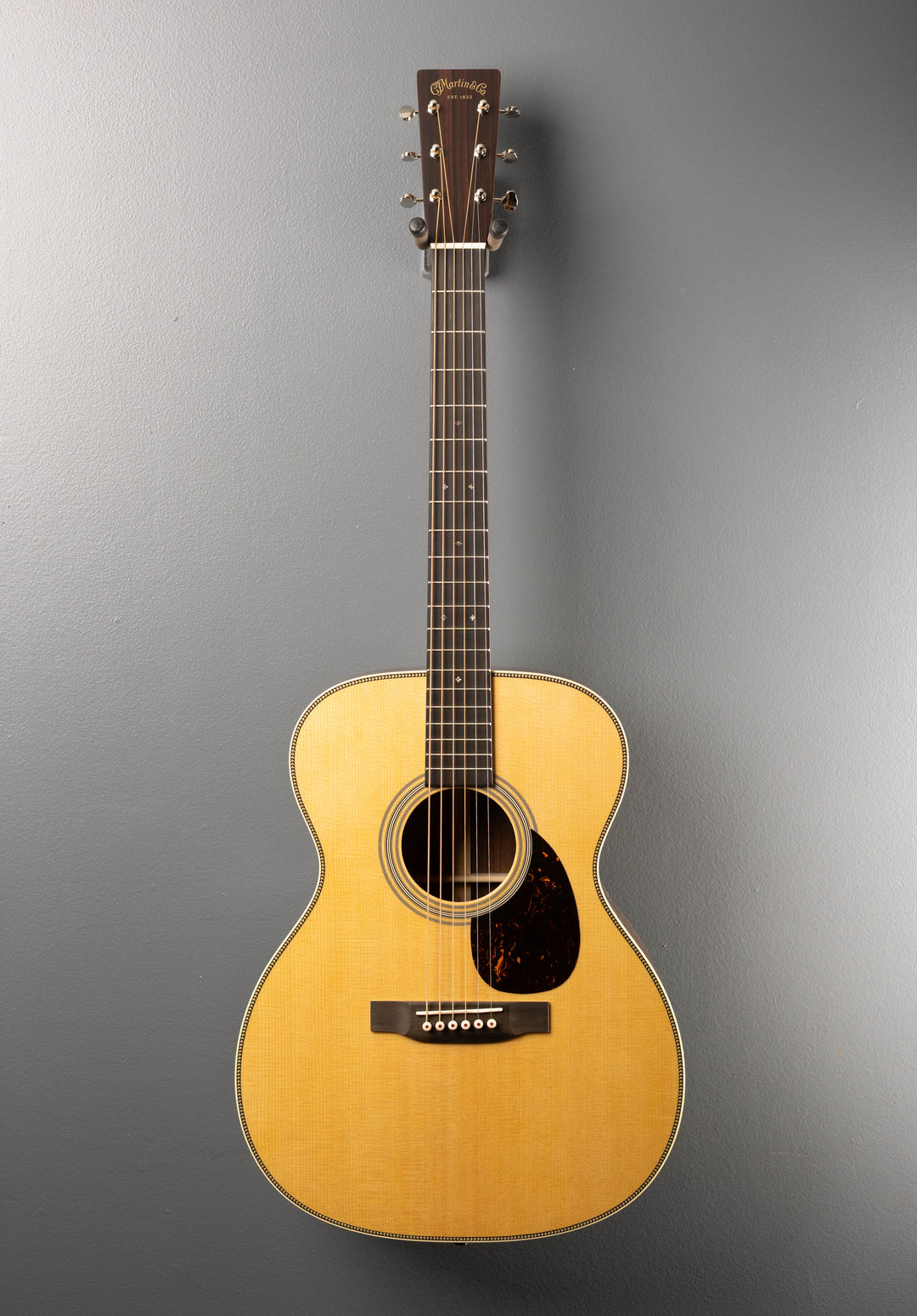 New for 2025 OM-28E w/Fishman Aura VT Enhance