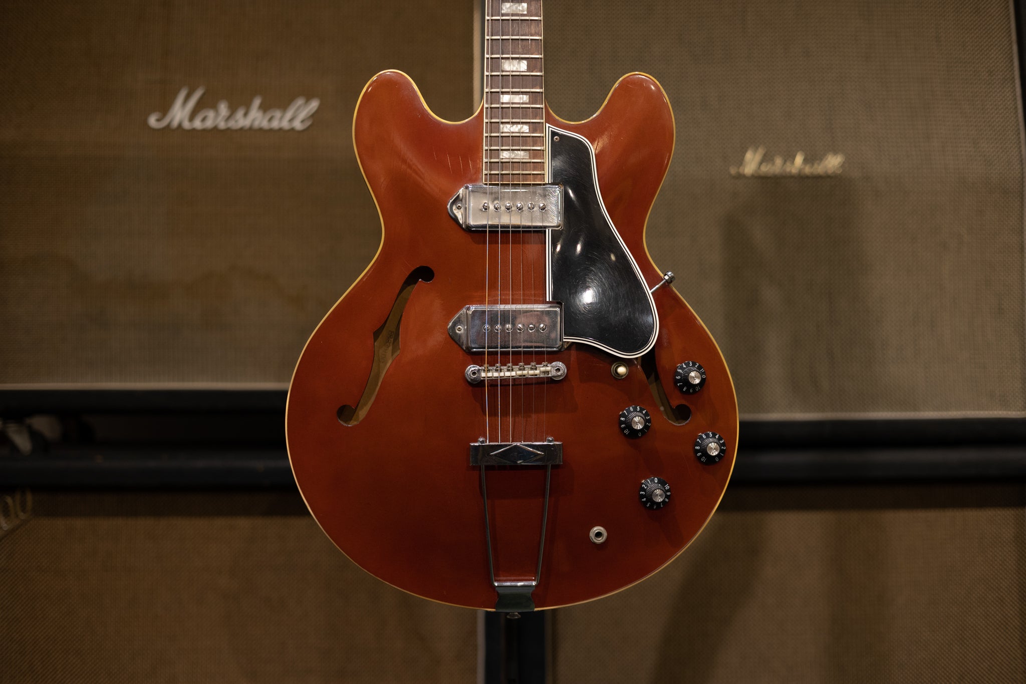 1967 Gibson ES-330- Sparkling Burgundy – Dave's Guitar Shop