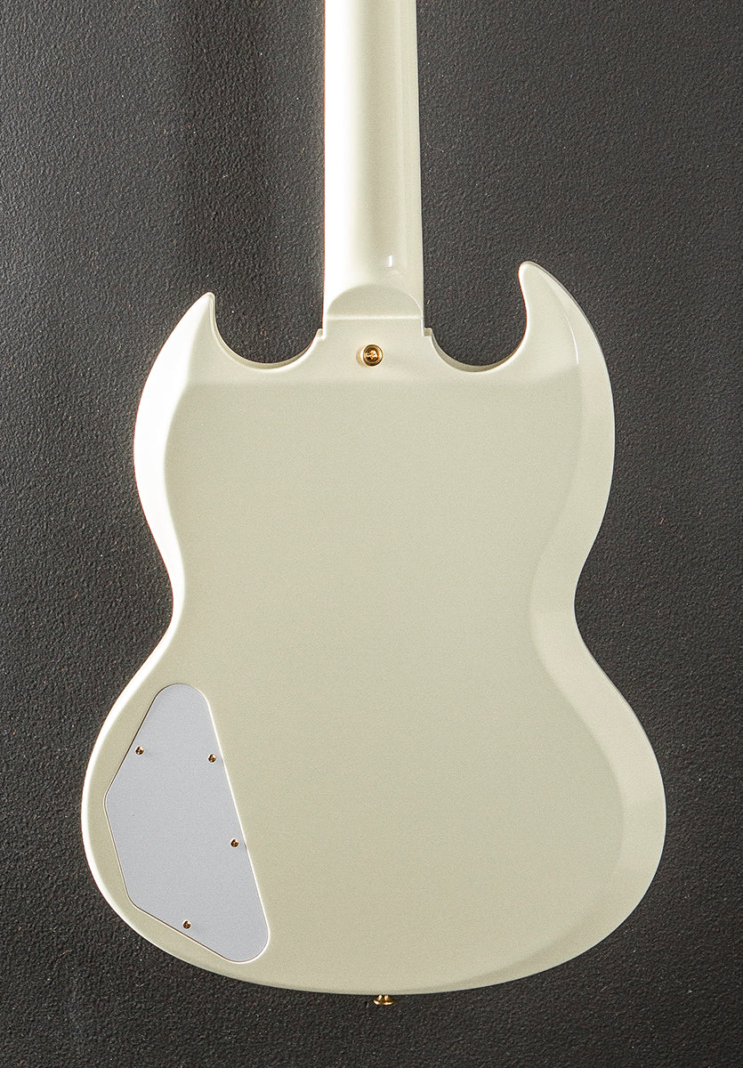 1963 Les Paul SG Custom Reissue w/Maestro Vibrola - Classic White